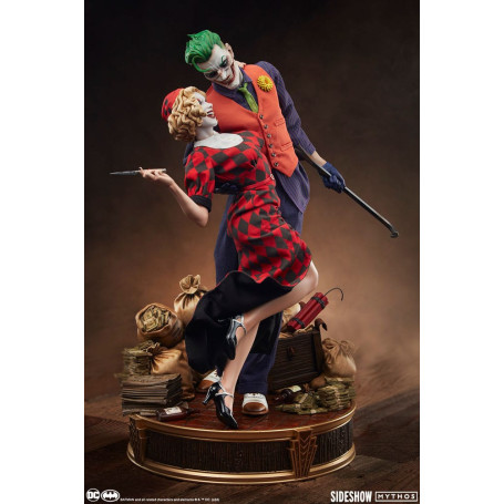 Sideshow DC Comics Mythos - El Joker y Harley Quinn: Amor sin Ley