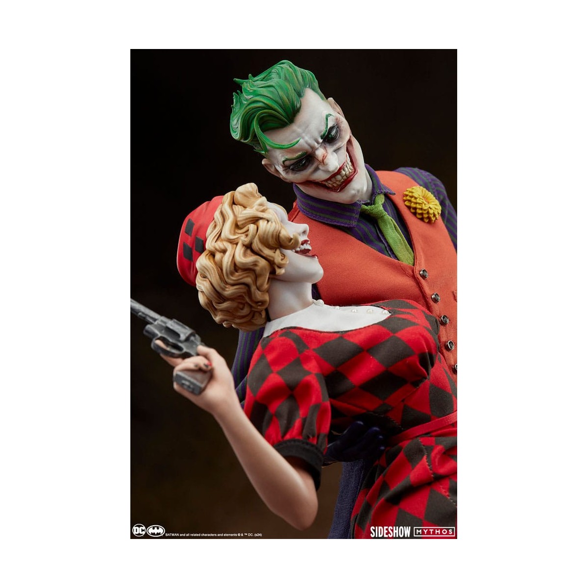 Sideshow DC Comics Mythos - El Joker y Harley Quinn: Amor sin Ley