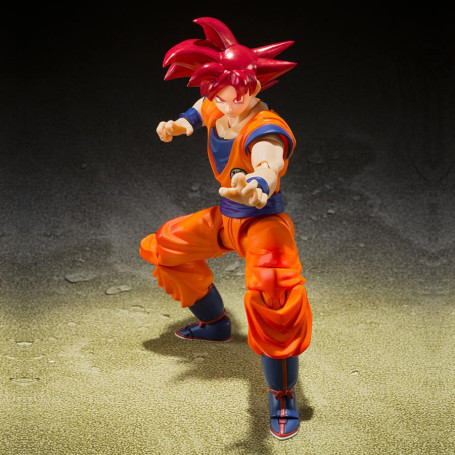 Tamashii Nations - DB Super - SUPER SAIYAN GOD SON GOKU - Saiyan Dios de la Virtud - SHF SHFiguarts