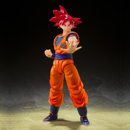 Tamashii Nations - DB Super - SUPER SAIYAN GOD SON GOKU - Saiyan Dios de la Virtud - SHF SHFiguarts