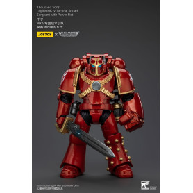 JoyToy Marines Espaciales - Mil hijos - Legión MK IV Sargento de Escuadra Táctica con Puño de Poder