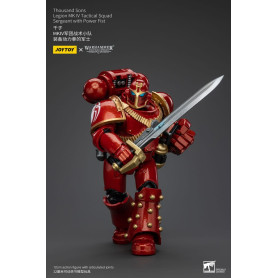 JoyToy Marines Espaciales - Mil hijos - Legión MK IV Sargento de Escuadra Táctica con Puño de Poder