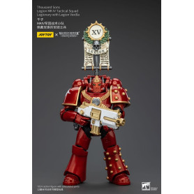 JoyToy Space Marines - Mil hijos - Legión MK IV Escuadra Táctica Legionario con Legión Vexilla