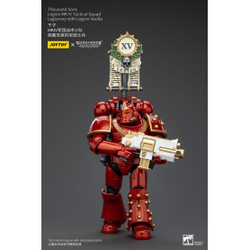 JoyToy Space Marines - Mil hijos - Legión MK IV Escuadra Táctica Legionario con Legión Vexilla