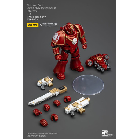 JoyToy Space Marines - Mil hijos - Legión MK IV Escuadra Táctica Legionario