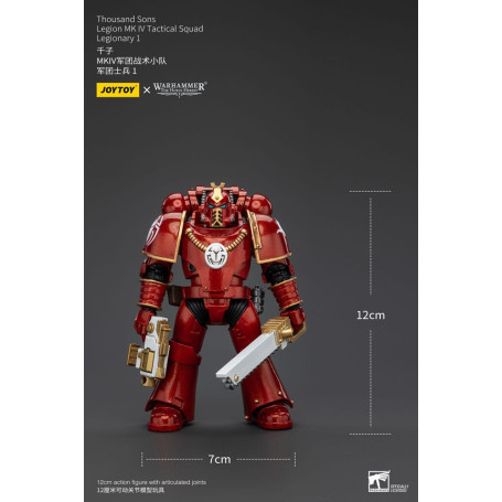 JoyToy Space Marines - Mil hijos - Legión MK IV Escuadra Táctica Legionario
