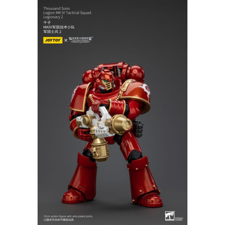 JoyToy Marines Espaciales - Mil hijos - Legión MK IV Escuadra Táctica Legionario 2