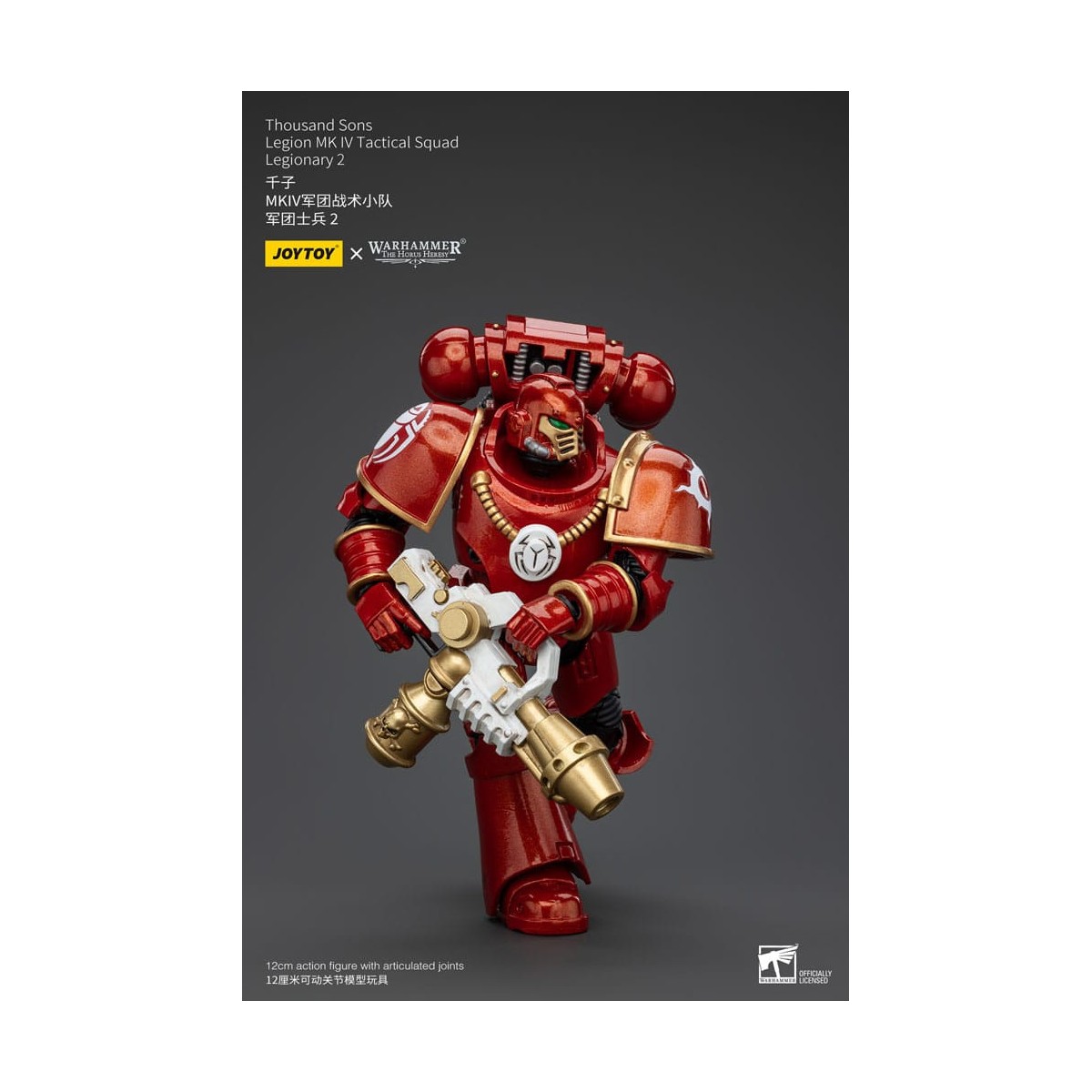 JoyToy Marines Espaciales - Mil hijos - Legión MK IV Escuadra Táctica Legionario 2