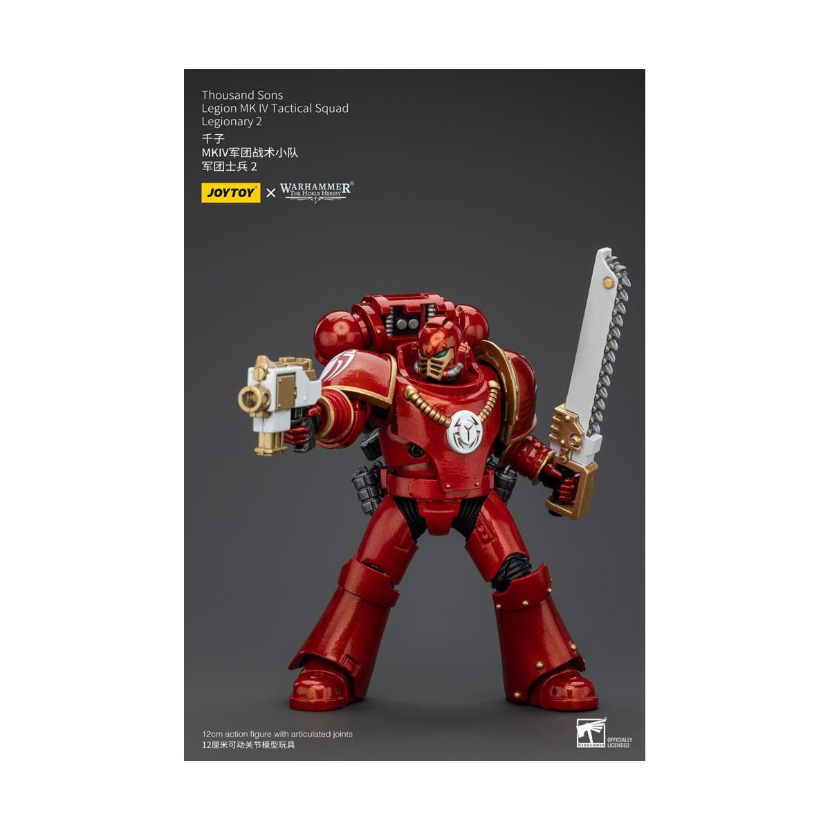 JoyToy Marines Espaciales - Mil hijos - Legión MK IV Escuadra Táctica Legionario 2