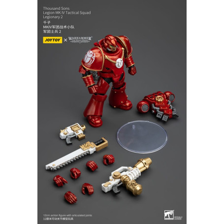 JoyToy Marines Espaciales - Mil hijos - Legión MK IV Escuadra Táctica Legionario 2