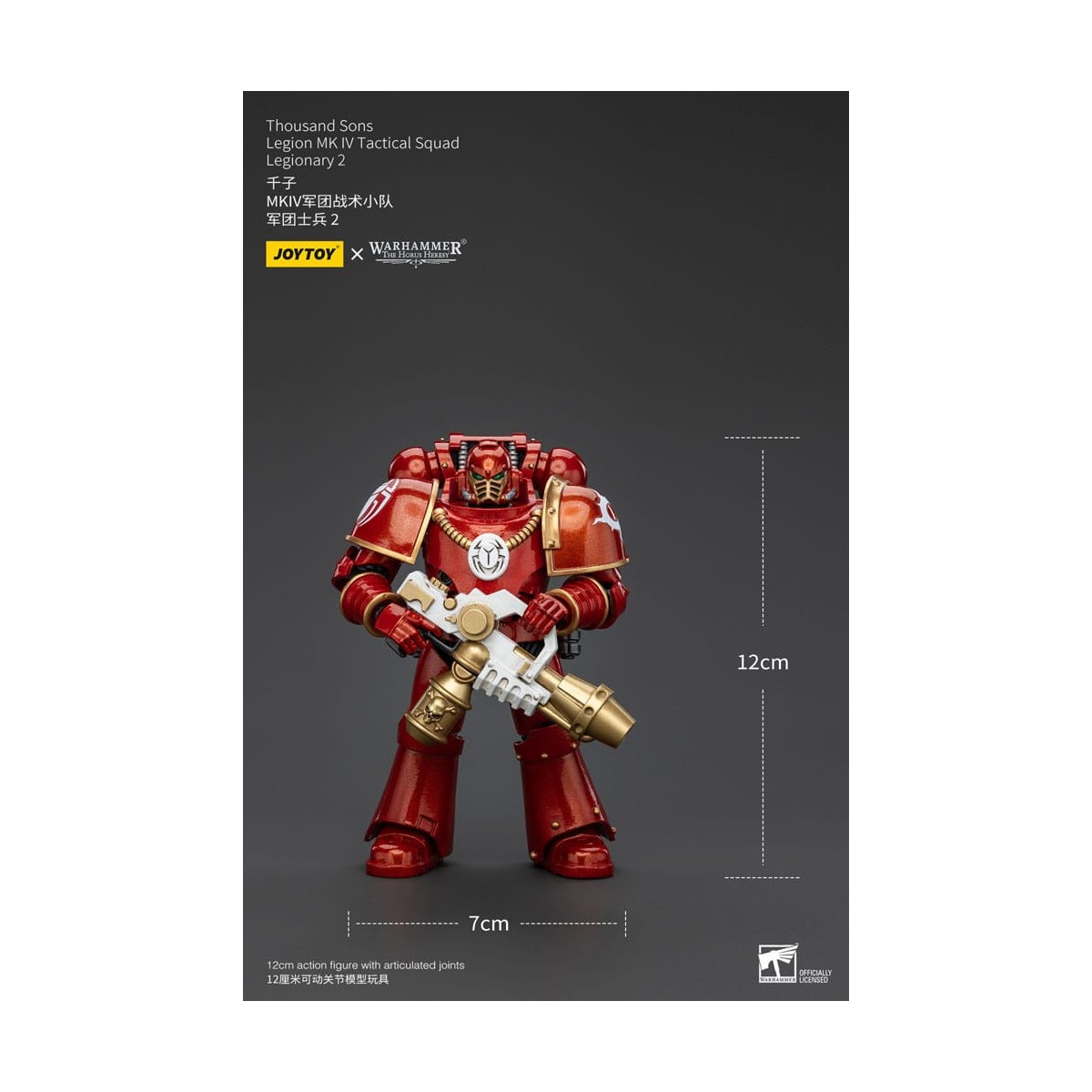 JoyToy Marines Espaciales - Mil hijos - Legión MK IV Escuadra Táctica Legionario 2