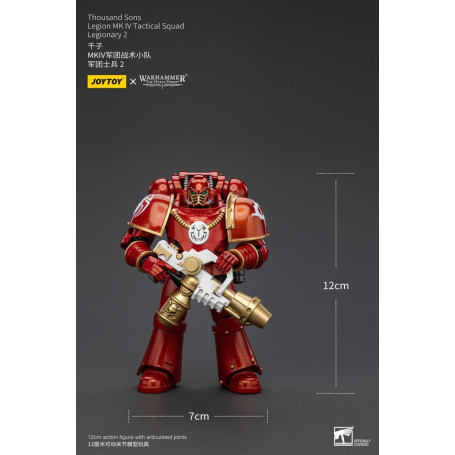 JoyToy Marines Espaciales - Mil hijos - Legión MK IV Escuadra Táctica Legionario 2