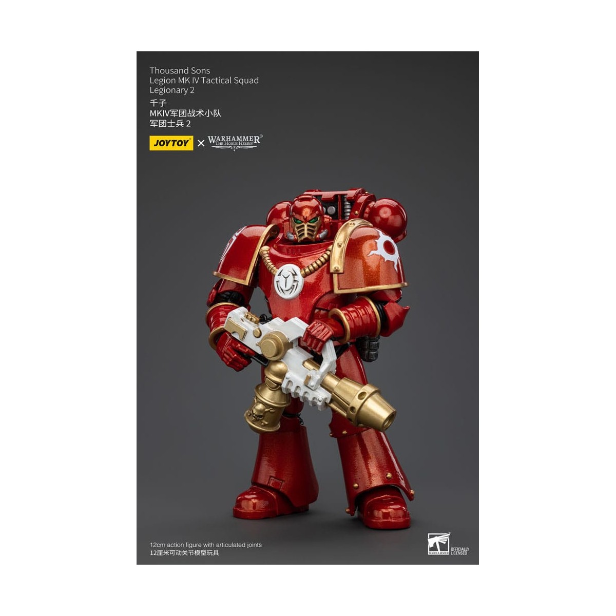 JoyToy Marines Espaciales - Mil hijos - Legión MK IV Escuadra Táctica Legionario 2