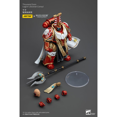 JoyToy Marines Espaciales - Mil hijos - Legión Bibliotecario Consut