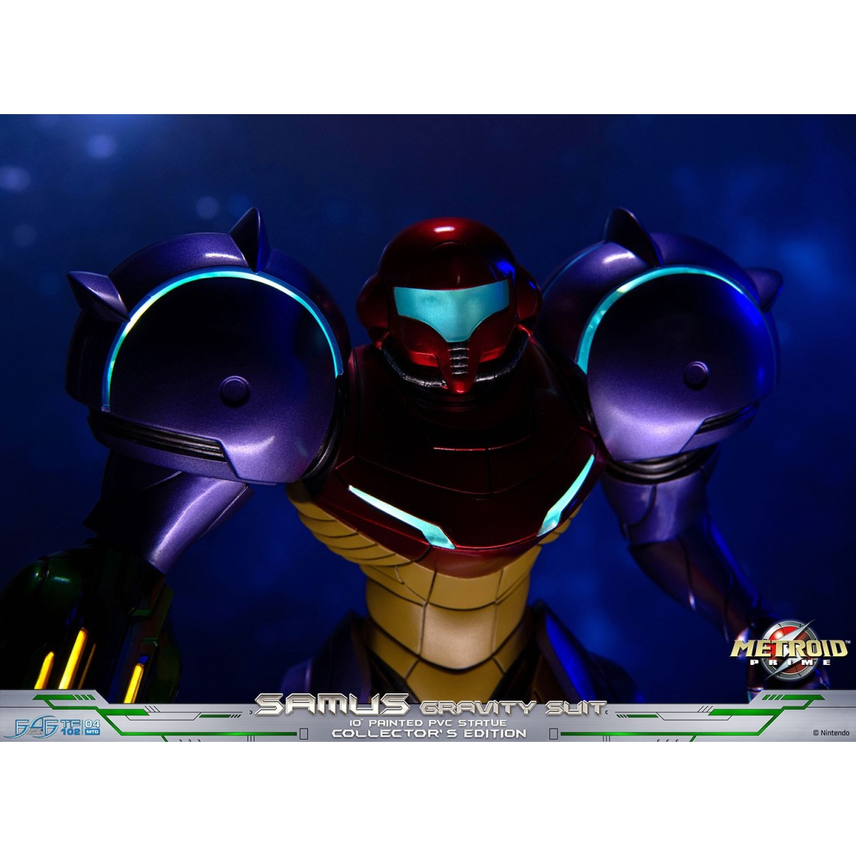 First 4 Figures - Metroid - SAMUS GRAVITY SUIT Collector's Edition Estatua de PVC