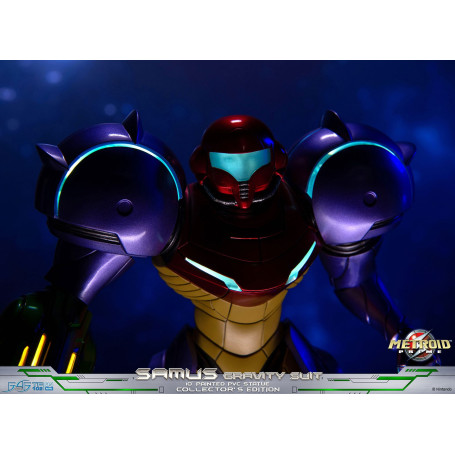 First 4 Figures - Metroid - SAMUS GRAVITY SUIT Collector's Edition Estatua de PVC