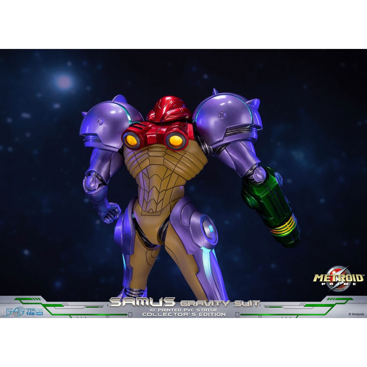 First 4 Figures - Metroid - SAMUS GRAVITY SUIT Collector's Edition Estatua de PVC