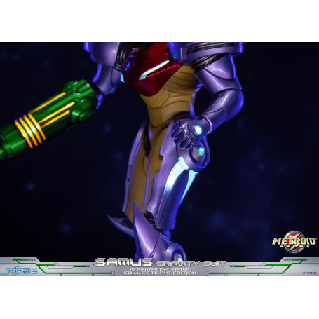 First 4 Figures - Metroid - SAMUS GRAVITY SUIT Collector's Edition Estatua de PVC