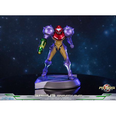 First 4 Figures - Metroid - SAMUS GRAVITY SUIT Collector's Edition Estatua de PVC