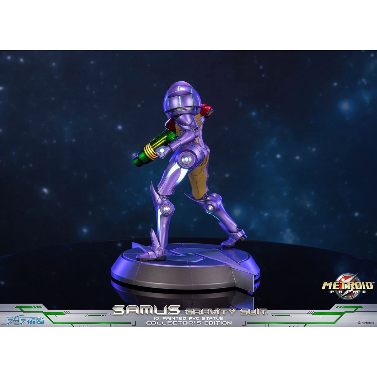 First 4 Figures - Metroid - SAMUS GRAVITY SUIT Collector's Edition Estatua de PVC