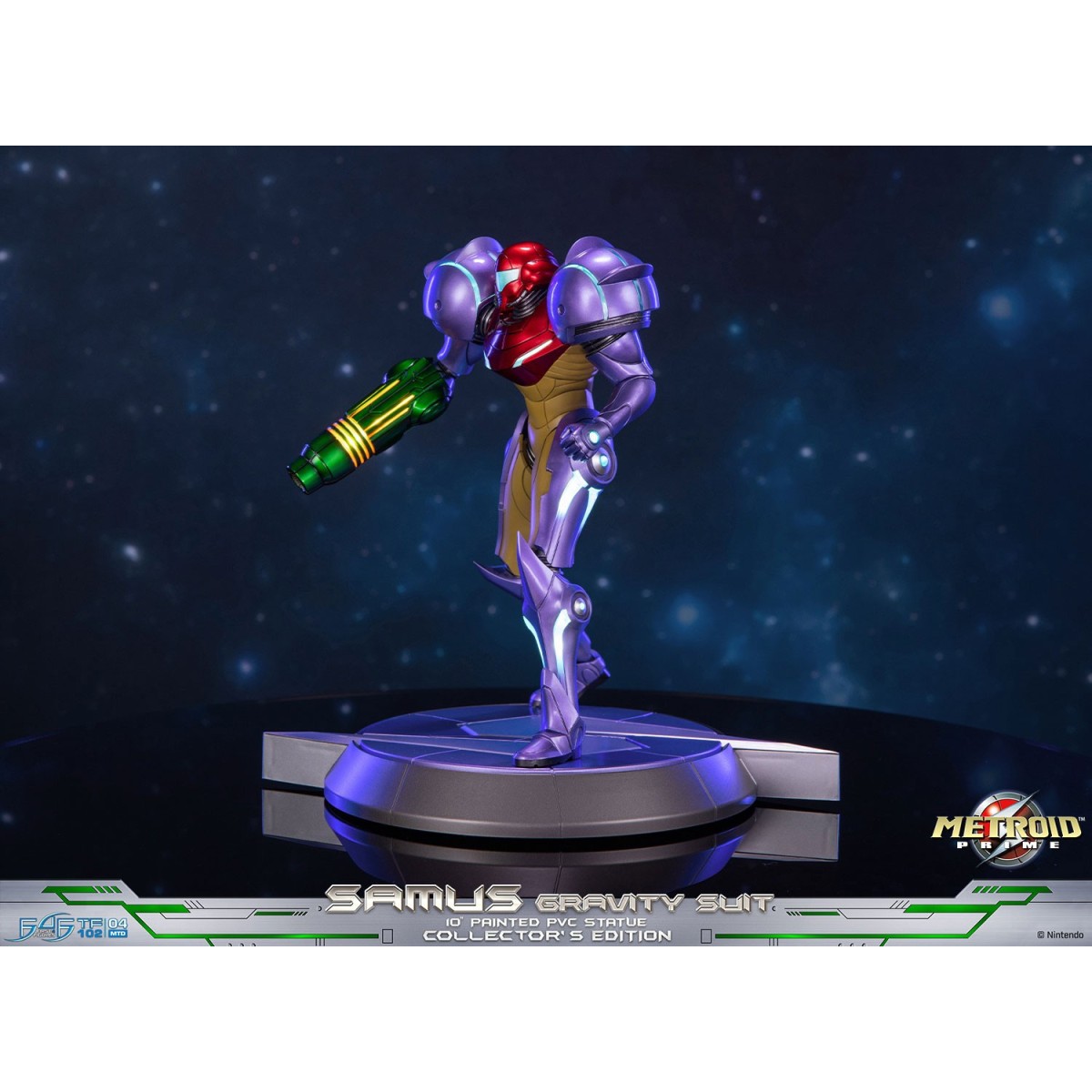 First 4 Figures - Metroid - SAMUS GRAVITY SUIT Collector's Edition Estatua de PVC