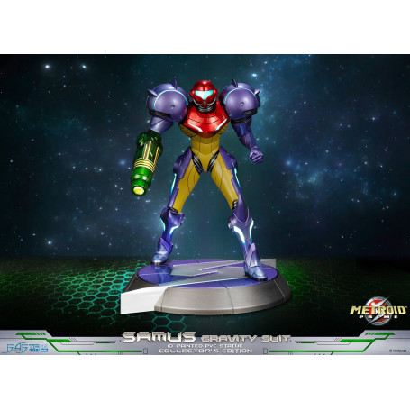 First 4 Figures - Metroid - SAMUS GRAVITY SUIT Collector's Edition Estatua de PVC