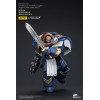 JoyToy - Marines Espaciales - Ultramarines - Escuadra Terminator Cataphractii - Sargento con Espada de Poder 1/18