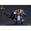JoyToy - Marines Espaciales - Ultramarines - Escuadra Terminator Cataphractii - Terminator con Auto Cañón Reaper 1/18