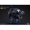 JoyToy - Marines Espaciales - Ultramarines - Leviatán Dreadnought con Lanza Melta Ciclónica y Garras de Asedio 1/18