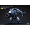 JoyToy - Marines Espaciales - Ultramarines - Leviatán Dreadnought con Lanza Melta Ciclónica y Garras de Asedio 1/18