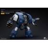 JoyToy - Marines Espaciales - Ultramarines - Leviatán Dreadnought con Lanza Melta Ciclónica y Garras de Asedio 1/18