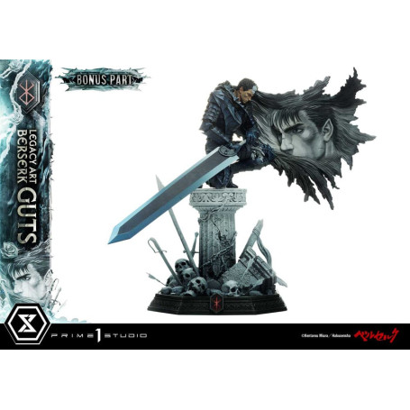 Prime 1 Studio Berserk - Kentaro Miura Legacy Art Berserker GUTS Bonus Version Estatua a escala 1/6