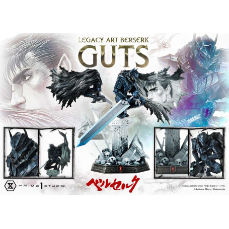 Prime 1 Studio Berserk - Kentaro Miura Legacy Art Berserker GUTS Bonus Version Estatua a escala 1/6