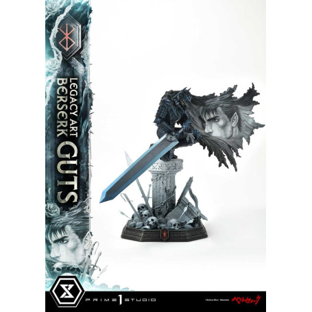 Prime 1 Studio Berserk - Kentaro Miura Legacy Art Berserker GUTS Bonus Version Estatua a escala 1/6