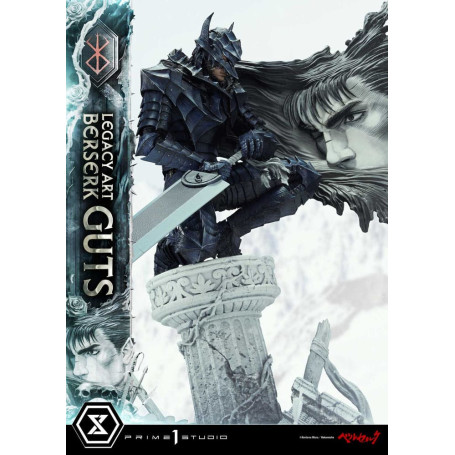 Prime 1 Studio Berserk - Kentaro Miura Legacy Art Berserker GUTS Bonus Version Estatua a escala 1/6