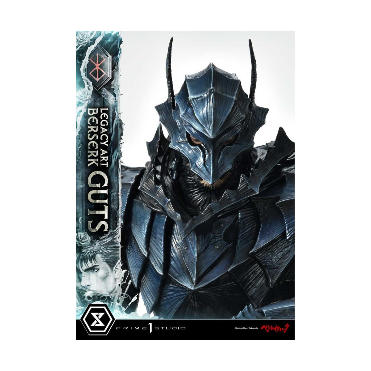 Prime 1 Studio Berserk - Kentaro Miura Legacy Art Berserker GUTS Bonus Version Estatua a escala 1/6