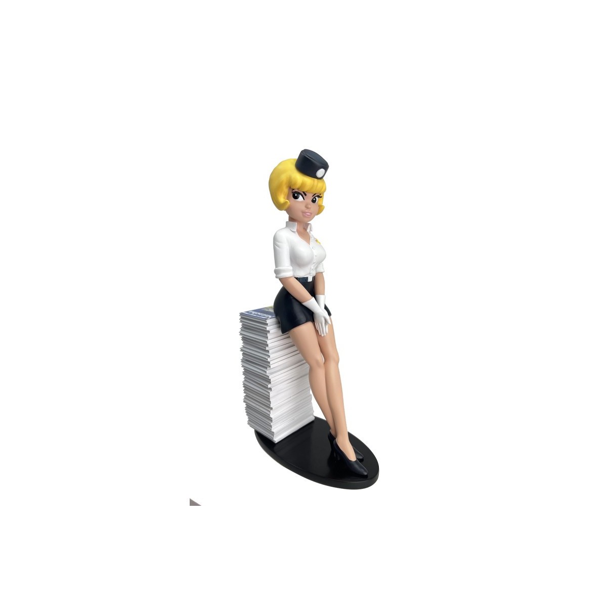 Plastoy - Natacha y la pila de álbumes - Collectoys