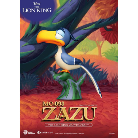 Disney - Beast Kingdom Master Craft Zazu - El Rey León