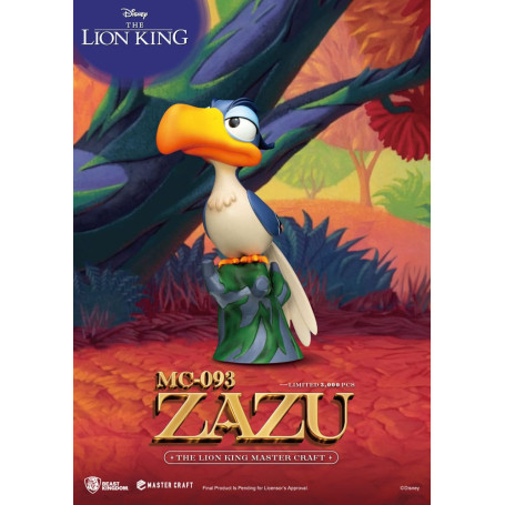 Disney - Beast Kingdom Master Craft Zazu - El Rey León