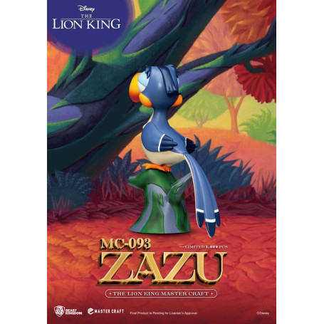 Disney - Beast Kingdom Master Craft Zazu - El Rey León