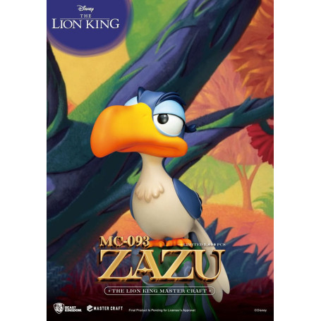 Disney - Beast Kingdom Master Craft Zazu - El Rey León