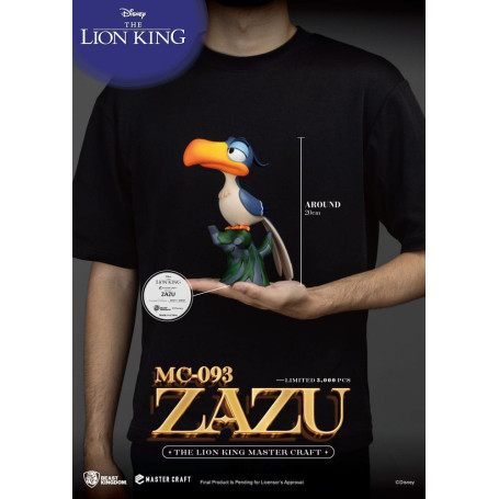 Disney - Beast Kingdom Master Craft Zazu - El Rey León