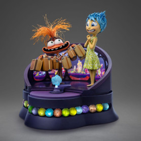 Iron Studios - Disney Pixar - Deluxe Art Scale Alegría y Ansiedad 1/10 - Viceversa 2