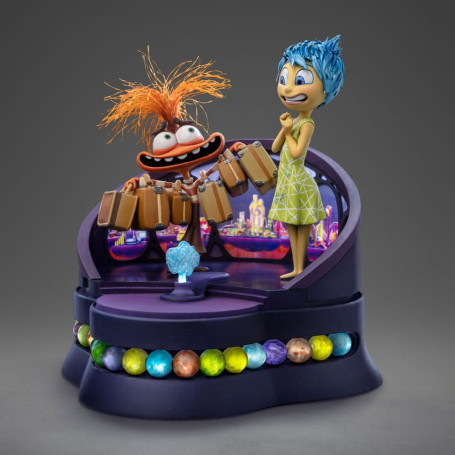 Iron Studios - Disney Pixar - Deluxe Art Scale Alegría y Ansiedad 1/10 - Viceversa 2