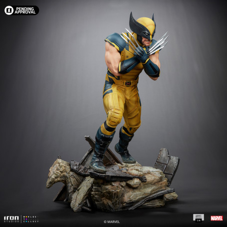 Iron Studios Marvel - Wolverine Legacy Replica 1/4 - Deadpool & Wolverine