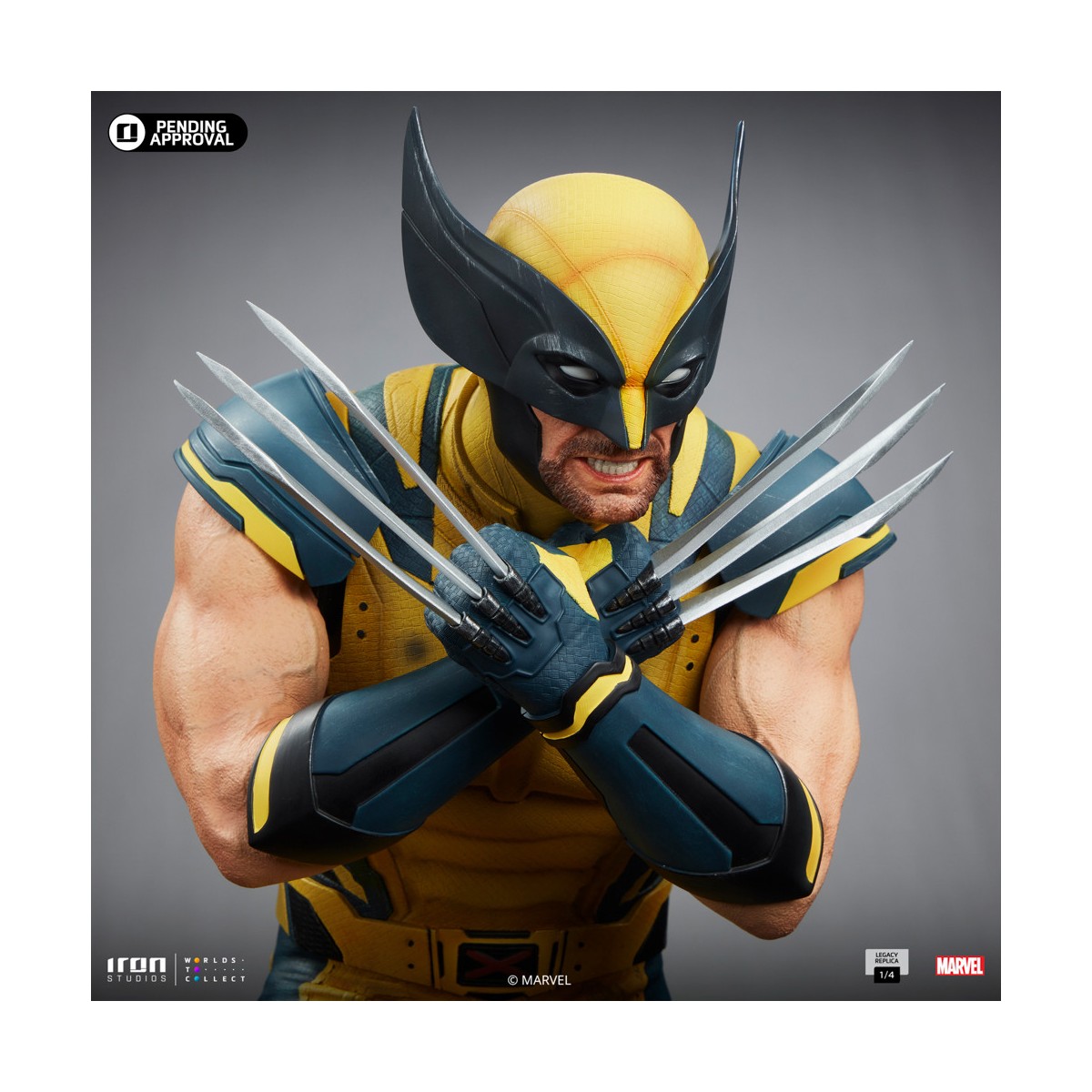 Iron Studios Marvel - Wolverine Legacy Replica 1/4 - Deadpool & Wolverine