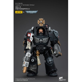 JoyToy Marines Espaciales - Manos de Hierro - Capitán con armadura Terminator - Warhammer 40K