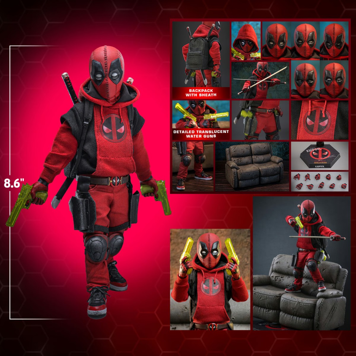Hot Toys Marvel Deadpool & Wolverine - Kidpool MMS 1/6