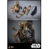 Hot toys Star Wars: Chewbacca con C-3PO desmontado MMS 1/6 - El Imperio Contraataca