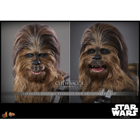 Hot toys Star Wars: Chewbacca con C-3PO desmontado MMS 1/6 - El Imperio Contraataca